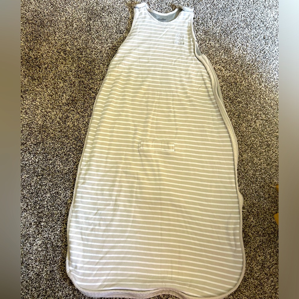 Woolino 4 Season Ultimate Baby Sleep Bag, Merino Wool, Earth, 2 - 4 Years